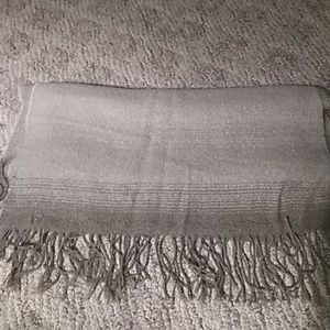 Soft wool wrap-around scarf/shawl